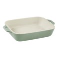 thumbnail image 4 of STAUB Ceramique Rectangular Baking Dish Set Eucalyptus 3 Piece, 4 of 5