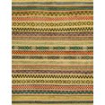 thumbnail image 1 of Ahgly Company Indoor Rectangle Abstract Yellow Abstract Area Rugs, 2' x 5', 1 of 6