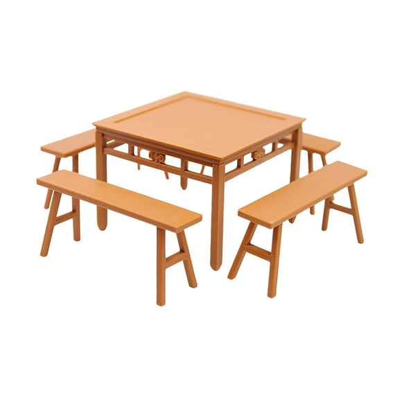 HILABEE Miniature Dollhouse Furniture Set Micro Landscape Decoration Dollhouse Decor S