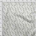 thumbnail image 4 of oneOone Tissu Popeline de Coton Vert Matériel de Robe Florale Tissu Imprimé Tissu au Mètre 56 Pouces de Large, 4 of 4