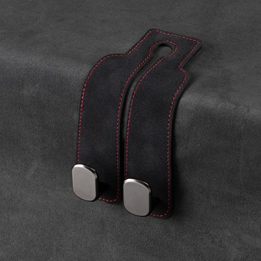 Car Seat Back Double Hook, 2 In 1 Auto Hooks, Car Storage Hooks Back Seat Headrest Hanger, Universal Car Handbag Hooks