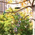 thumbnail image 5 of Fesfesfes Clearance Wind Chime Feeder,Copper Hummingbird Feeder with 6 Musical Tubeses, Solar-Powered Garden Sound Decor multicolour, 5 of 5