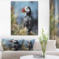 thumbnail image 1 of Cute Puffin Relaxing - Animal Art Painting, 1 of 3