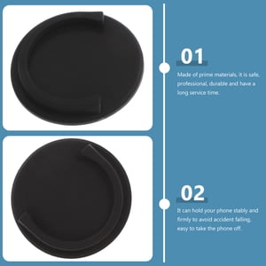 HONITANO Cell Phone Holder Car Cellphone Mount Holder Black 1Set for Safe Navigation