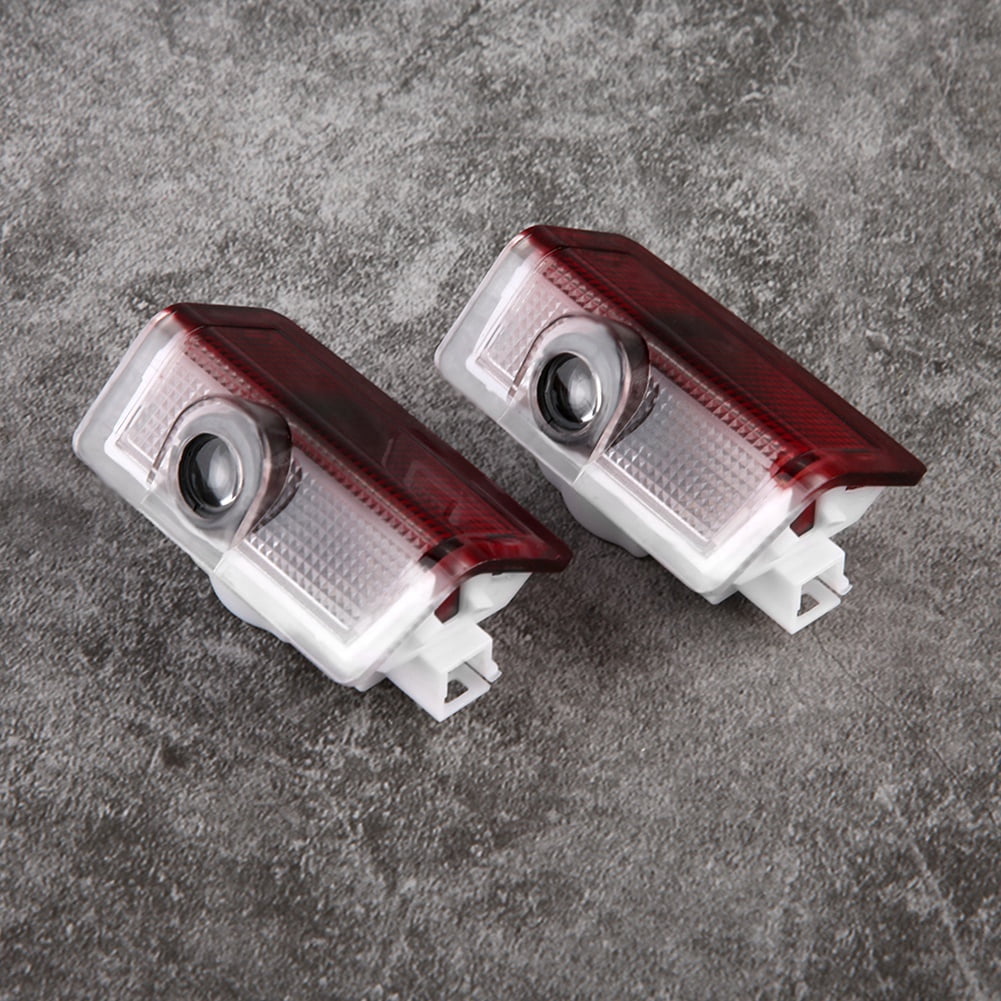 2PcS Car Door LED Light Projector, Welcome Light, High Brightness, Energy Efficient