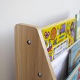 thumbnail image 2 of Humble Crew Kids Journey Supersized Book Rack Storage Bookshelf, 6 niveaux, naturel / blanc, 2 of 5