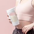 thumbnail image 2 of Esquirla Shaker Automatique Portable pour Protéines Bouteille d'Eau de Sport Outil Blanc, 2 of 7