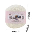 thumbnail image 3 of Wzzjkit Yarn for Crocheting Multicolor Lace Thread DIY Woven Mercerized Baby Fine Thread Crochet Yarn for Crocheting & Knitting, Gift Beginners and Adults, Yarn, 3 of 5