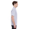 thumbnail image 3 of Hanes Men`s X-Temp Fresh IQ Pique Polo, XL, Light Steel, 3 of 3