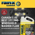 thumbnail image 4 of Rain-X® ClearView - Winter Shield Windshield Washer Fluid, -45°C, 4 of 9