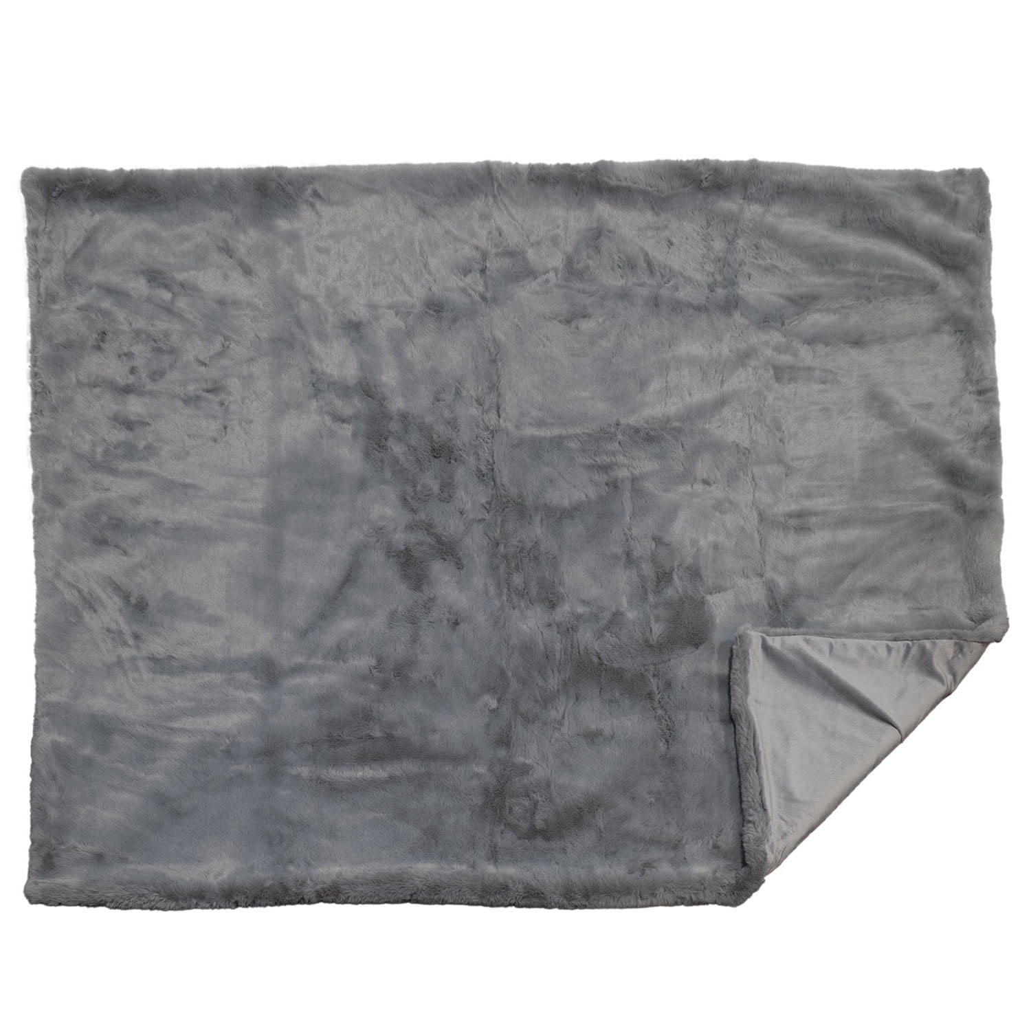 Couverture pour animaux de compagnie Instachew Pixie Throw pour chats et chiens, grise
