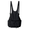 thumbnail image 1 of Summer Backpack Multi Pocket Women/Men Knapsack Solid Travel Bag  School Backpack  Beige, 1 of 10