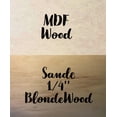 thumbnail image 3 of Wooden Letter K Craft Project, 4'' Tall Small Unfinished Wood Alphabet Letter, DIY, 3 of 3