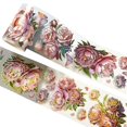 thumbnail image 4 of jifeng Pet Washi Tape Creative Decorative Masking Tape for Card Gift Wrapping Diary Red Peony, 4 of 9