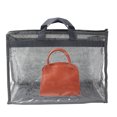thumbnail image 5 of Unique Bargains Handbag Dust Bags, M Size PVC Dustproof Transparent Purse Protector, Gray, 5 of 5