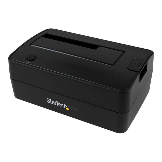 StarTech.com USB 3.1 (10Gbps) Single-Bay Dock for 2.5"/3.5" SATA SSD/HDD - USB 3.1 Hard Drive Docking Station with UASP (SDOCKU313) - Storage controller - 2.5", 3.5" - USB 3.1 (Gen 2) - black