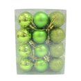 thumbnail image 1 of Affordable Rates，24Pcs 3cm Plastic Christmas Tree Balls Baubles Home Party Hanging Ornaments, 1 of 6