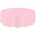 thumbnail image 1 of Agiferg Large Plastic Circular Table Cover Cloth Wipe Clean Party Tablecloth Covers PK, 1 of 1