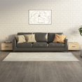 thumbnail image 1 of vidaXL Coffee Table with Metal Legs 2 pcs Sonoma Oak 50x50x40 cm, 1 of 5