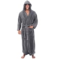 thumbnail image 1 of Intimates Men's Winter Plush Lengthened Shawl Bathrobe Home Clothes Long Sleeved Robe Coat L, 1 of 4
