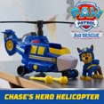 thumbnail image 3 of PAW Patrol: Air Rescue Helicopter with Projectile Launcher & Chase Action Figure for Kids Ages 3+, 3 of 9