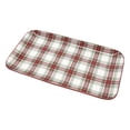 thumbnail image 4 of Holiday Time Cranberry Spice Collection Red Plaid Serving Platter, 13.8" x 7.6", Multi-color, Stoneware, 1 Count, 4 of 7