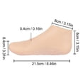 thumbnail image 2 of Silicone Gel Moisturizing Socks Aloe Socks Pedicure Socks for Repairing Dry Feet Heel and Softening Rough Skin, 2 of 3