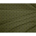 thumbnail image 4 of oneOone Polyester Lycra Dark Olive Green Fabric Diamond & Triangle Shape Geometric Craft Projects Decor Fabric Printed by The Yard 56 Inch Wide, 4 of 4