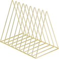 thumbnail image 1 of Estbridg Files Folder Stand Desktop File Organizer  Book Shelf  Rack  9 Slot File Sorter Eye-catching Decoration for Indoor Office Home  Photograph Props (Black), 1 of 6