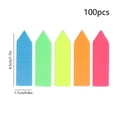 thumbnail image 3 of Multicolore 100 Pcs Onglets d'Index Autocollants Transparents Marqueurs de Page Autocollants Notes Livre Marqueurs Onglets de Note Autocollants Onglets de Page Étiquette Autocollants Surgit Onglets de Poste Drapeaux Autocollants, 3 of 6