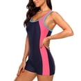 thumbnail image 4 of Charmo Maillot de Bain Sport une Pièce pour Femmes, Tenue de Plage, Maillots Mokini, 4 of 6