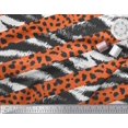 thumbnail image 3 of Soimoi White Heavy Canvas Fabric Leopard & Wild Animal Skin Print Sewing Fabric BTY 58 Inch Wide, 3 of 3