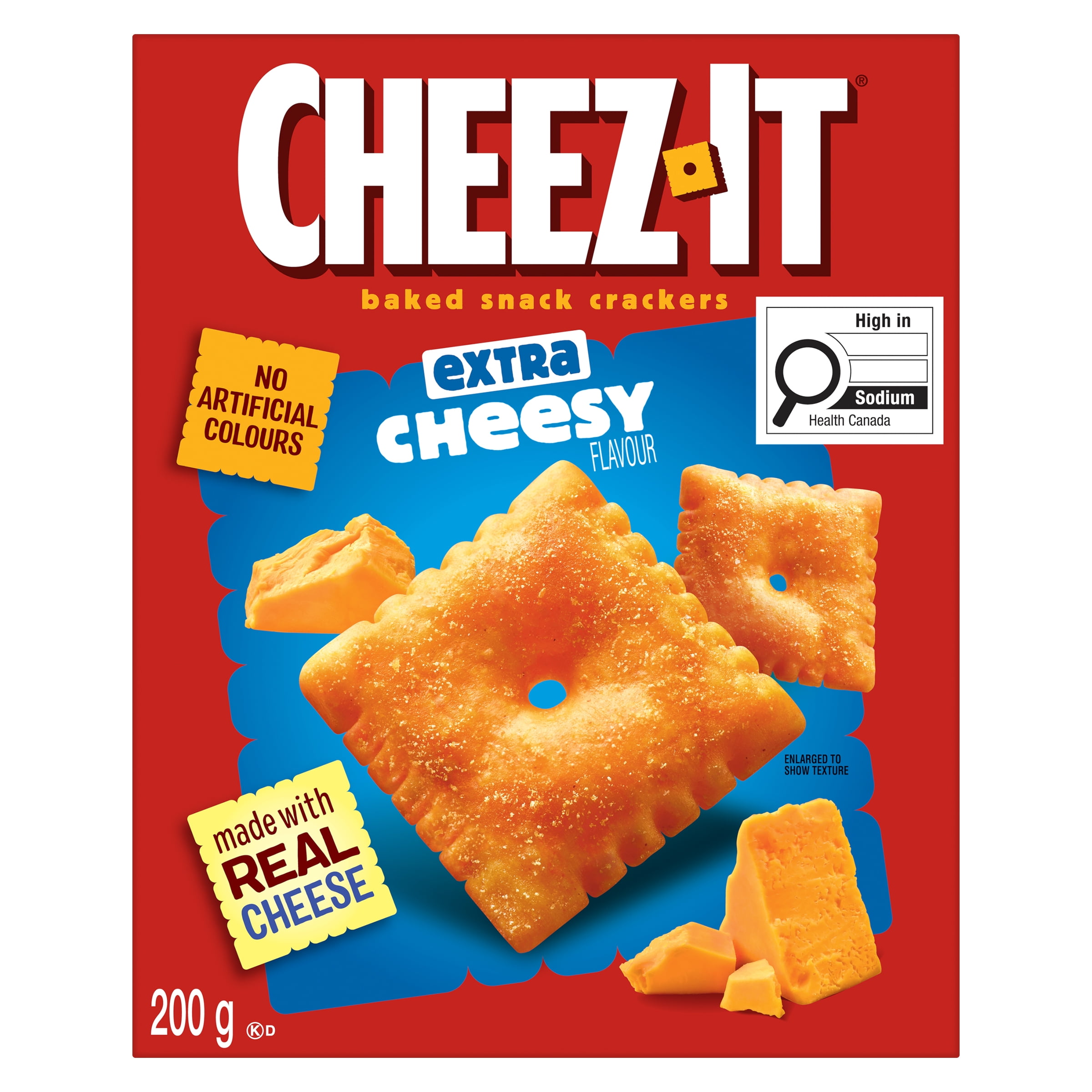 Cheez-It Baked Snack Crackers Extra Cheesy Flavour 200g
