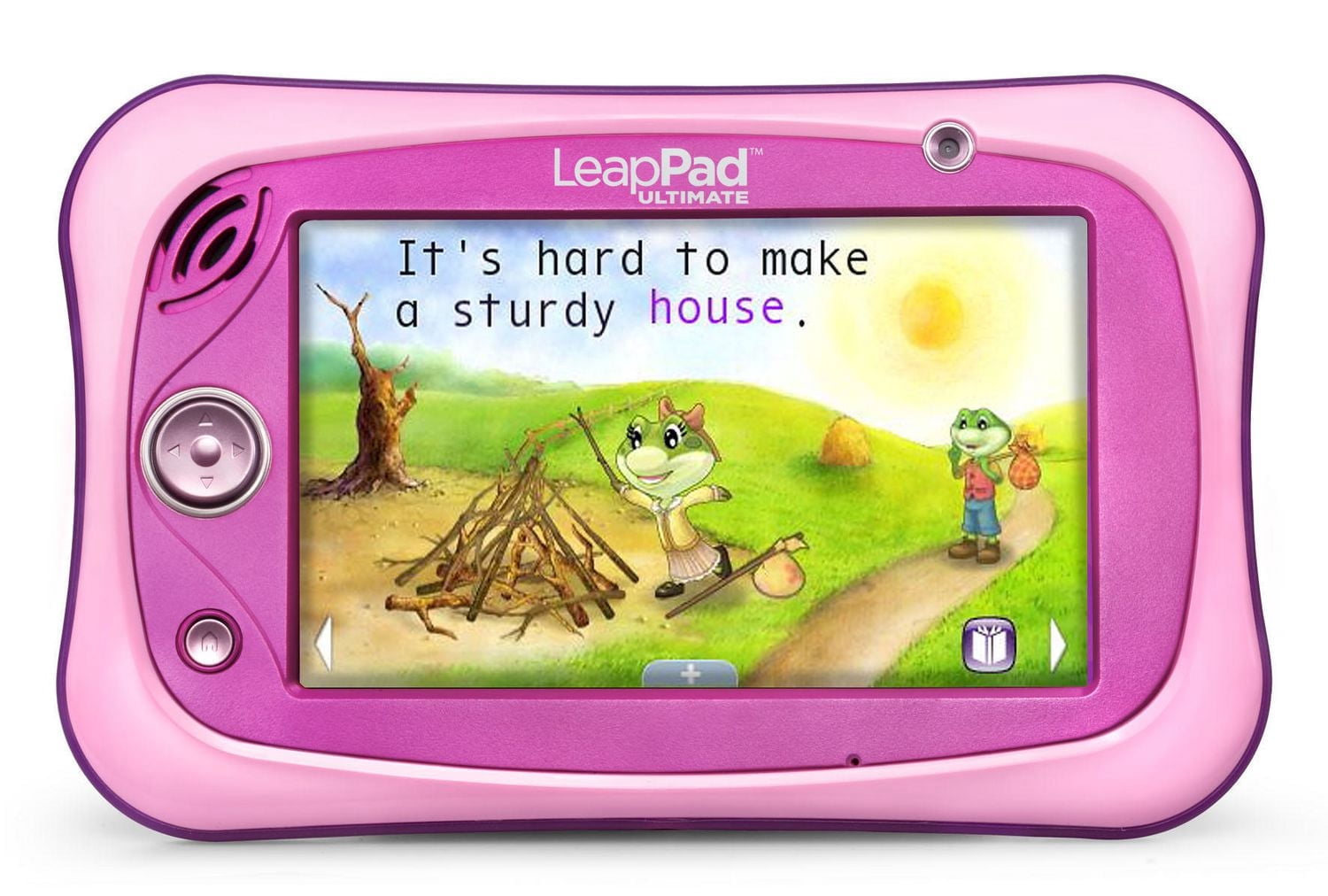 LeapFrog LeapPad Ultimate Ready for School Tablet , Rose, Version anglaise, 3 à 6 ans