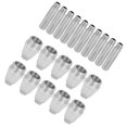 thumbnail image 1 of Kit de Buse de Pointe d'Électrode, Remplacement de Consommables de Torche de Coupe au Plasma 20Pcs Petit pour AG-60 SG55, 1 of 8