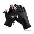 thumbnail image 1 of Gants de Pêche d'Hiver 2 Doigts Flip Gants Sans Doigts Antidérapants Imperméables Chauds Accessoires de Pêche Adaptés pour Randonnée Conduite Escalade Ski, Large Utilisation, 1 of 6