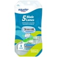 thumbnail image 1 of Equate 5 Blade Disposable Razors for Women, Sensitive Skin, 1 of 5