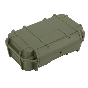 Boîte à outils, Étanche étui dur ,Boîte à outils pour instruments de sécurité ABS Boîte à outils de rangement en plastique pour camping extérieur[Vert]