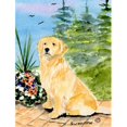 thumbnail image 1 of 11 x 15 in. Golden Retriever Garden Size Flag, 1 of 1