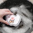 thumbnail image 1 of Oleegame 1PC Ten Dollar Items Cartoon Dish Cloth Compressed Sponge Wipe Dishwashing Sponges Rag For Home Kitchen Pot Dishes Bowls Cleaning Tool, 1 of 3