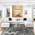 thumbnail image 1 of Modway Commix 6-Piece Down Filled Overstuffed Sectional Sofa in Pure White, 1 of 10