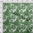 thumbnail image 2 of oneOone Tissu Polyester Lycra Vert Feuilles Projets de Couture Tissu Imprimé au Mètre 56 Pouces de Large, 2 of 4