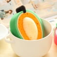 thumbnail image 3 of Fruit Shape Strong Water Absorbent Sponge Cleaning Pan Dish Cloth Washing Towel, 3 of 7