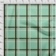 thumbnail image 3 of oneOone Georgette Viscose Mint Green Fabric Madras Check Sewing Craft Projects Fabric Prints By Yard 42 Inch Wide, 3 of 4