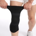 thumbnail image 2 of Qualitchoice Sports Brace Support Protector Anti-odor Cycling Knee Pads for Running Workout Arthritis Joint Recovery, 2 of 8