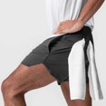 thumbnail image 4 of Besolor Men's Athletic Shorts Mesh Breathable Quick Dry Lightweight Workout Gym Shorts with Zipper Pockets, 4 of 7