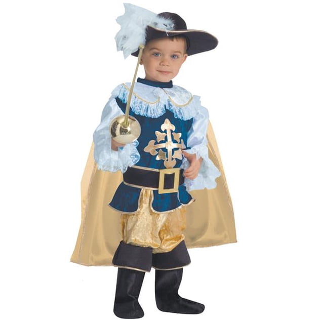 Dress Up America 438-T4 Deluxe Musketeer - Tout-Petit T4