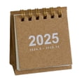 thumbnail image 2 of Mini Calendrier de Bureau 2025 Petit Calendrier de Bureau 2025 à Bascule Debout 2025 Mini Calendrier Décoration de Table Décoration Familiale Pratique Calendrier de Bureau, 2 of 6