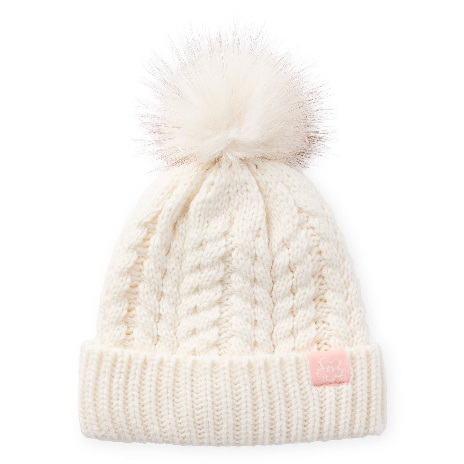 George Toddler Girls' Two Piece Beanie and Mittens Set