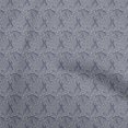 thumbnail image 1 of oneOone Rayon Gray Fabric Paisley Sewing Material Print Fabric By The Yard 56 Inch Wide, 1 of 5